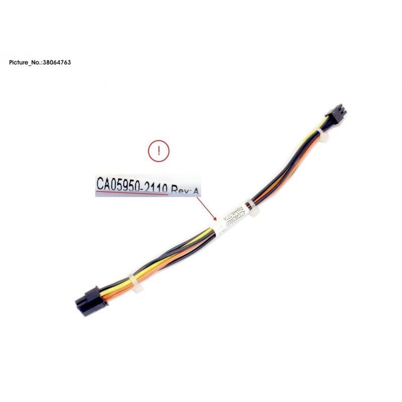 38064763 - POWER INTERNAL RAID RISER CABLE(MB-INT R