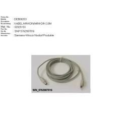 02025193 - CABLE MINI-DIN MINI-DIN M M 3.0M BEIGE