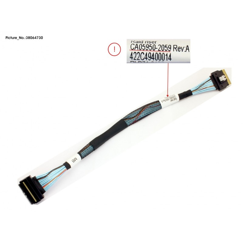 38064730 - DATA INT. RAID HDD LED CABLE (INT.RAID R
