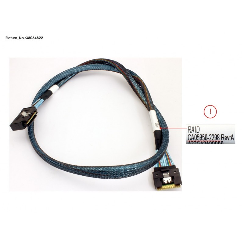 38064822 - SLIM SAS X8 REAR RAID TO HSBP