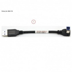 38061195 - CBL USB3.0 TYPE A TO TYPE B 150MM