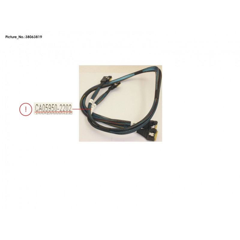 38063819 - 8XSAS SLIMLINE CABLE