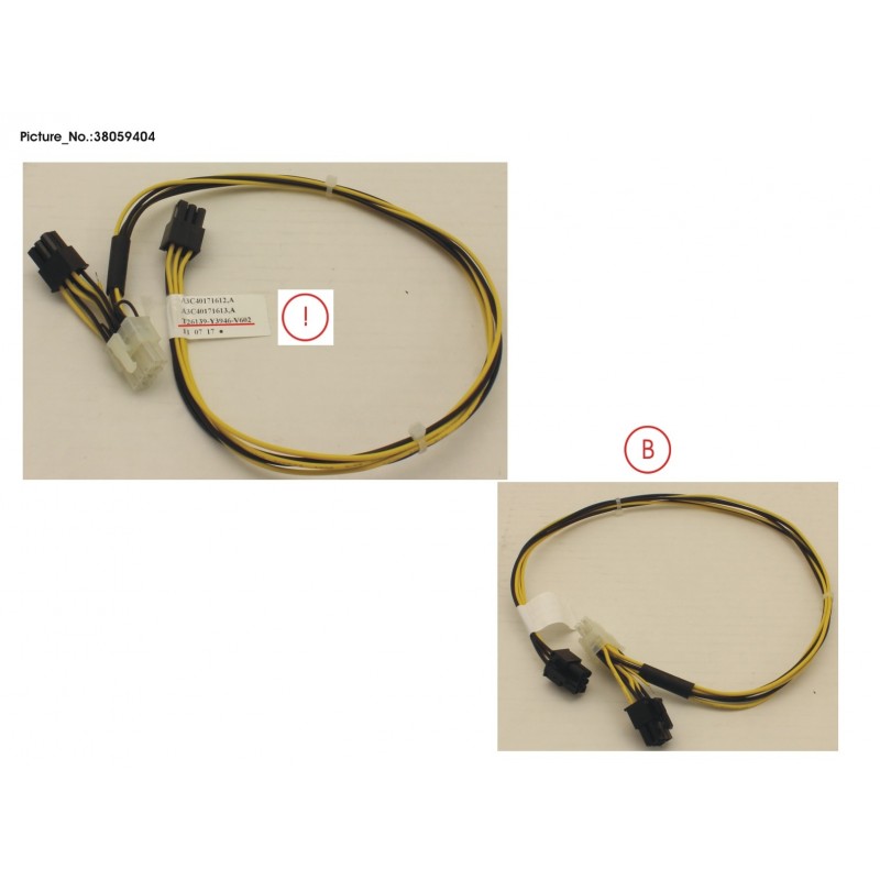 38059404 - CABLE GFX-PWR+FAN