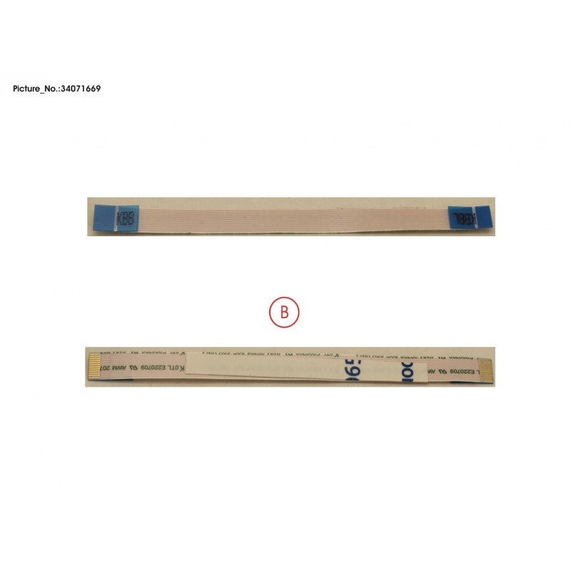 34071669 - FPC, SUB BOARD KEYBOARD BL/TS