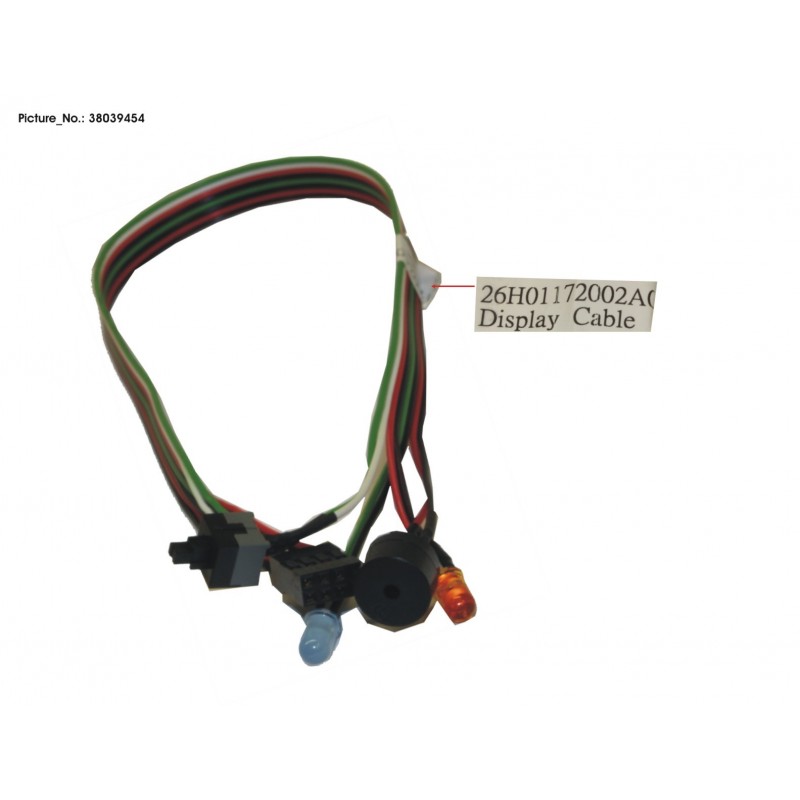 38039454 - TP-X II DISPLAY CABLE FOR C CHASSIS