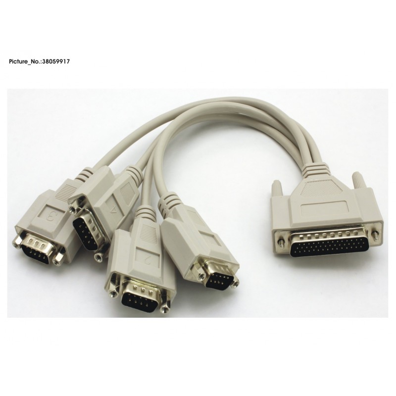 38059917 - 4S FAN OUT CABLE