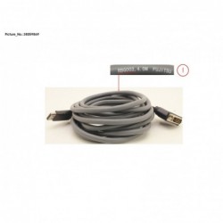 38059869 - CBL: DISPLAY PORT TO DVI CABLE 4MTR