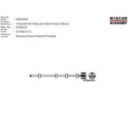 02065200 - FEED SHAFT 1 ASSY.