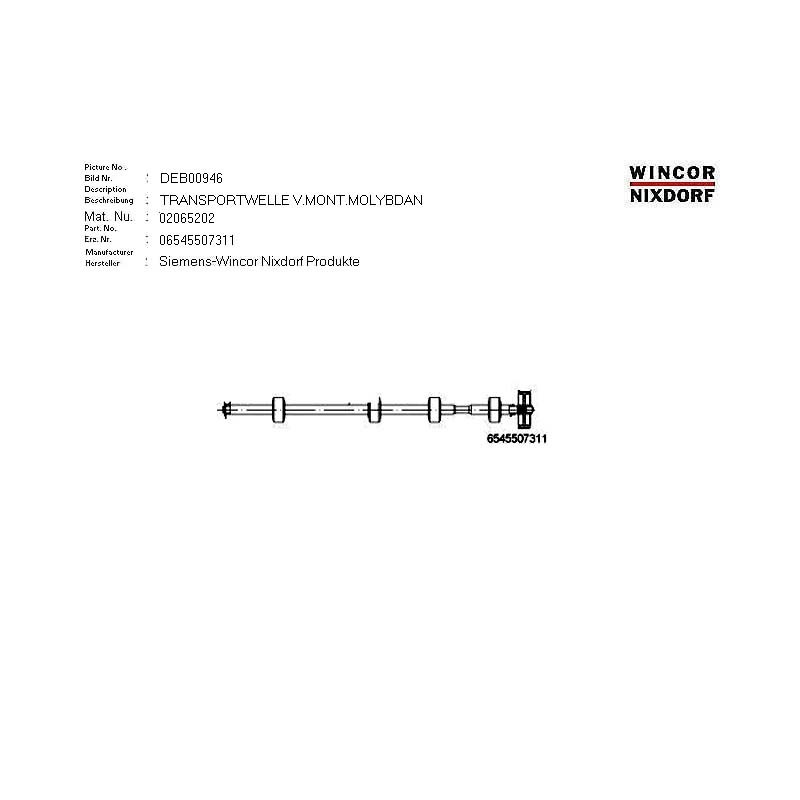02065202 - FEED SHAFT ASSY.