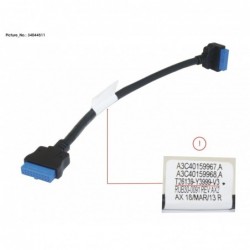 34044511 - CABLE USB 3.0 INTERNAL BAKU2