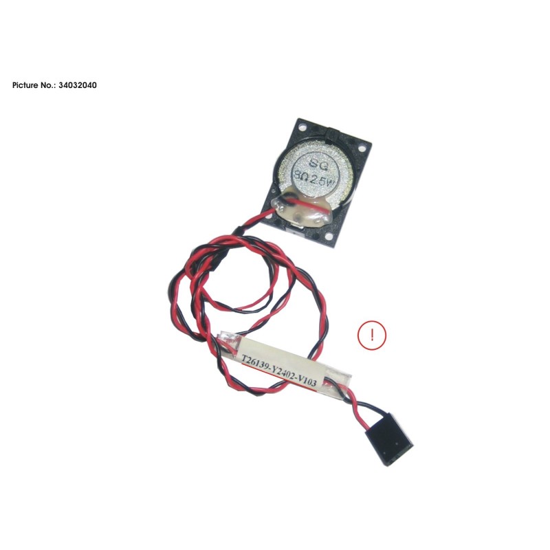 34032040 - CABLE WITH SPEAKER (460MM)