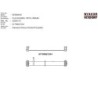 02064110 - FLAT CABLE 10PIN  950MM
