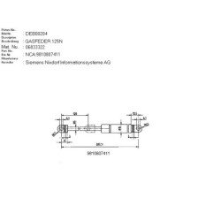 06833322 - GAS SPRING 125N