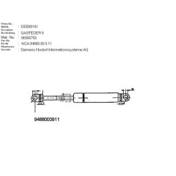 06560750 - GAS SPRING II 200 N