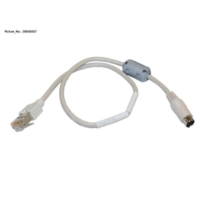 38040557 - TP15/17 RJ11 CABLE  0.22M WHITE