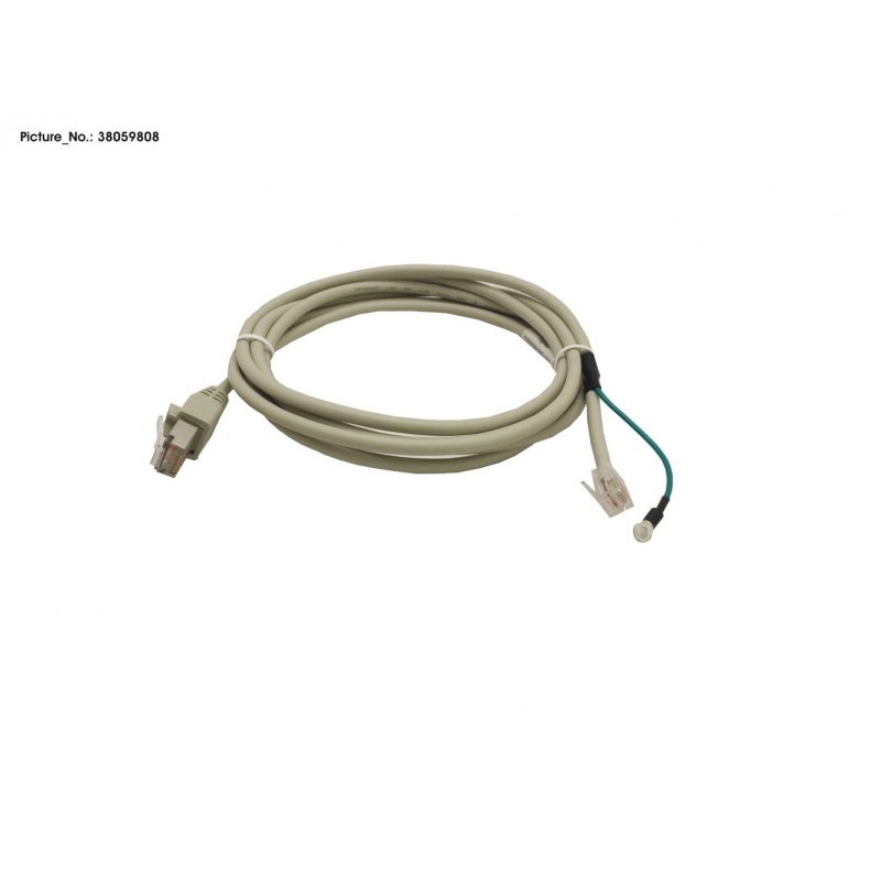 38059808 - TP15/17 RJ11 CABLE  2.0M WHITE