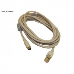 38040558 - TP15/17 RJ11 CABLE  5.0M WHITE