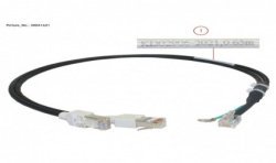 38041621 - TP5C/TP15/TP17 DUAL CDR CABLE .65M BLACK