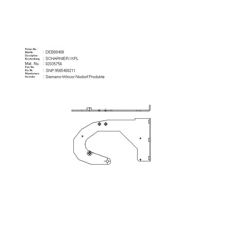 02035756 - HINGE I CPL