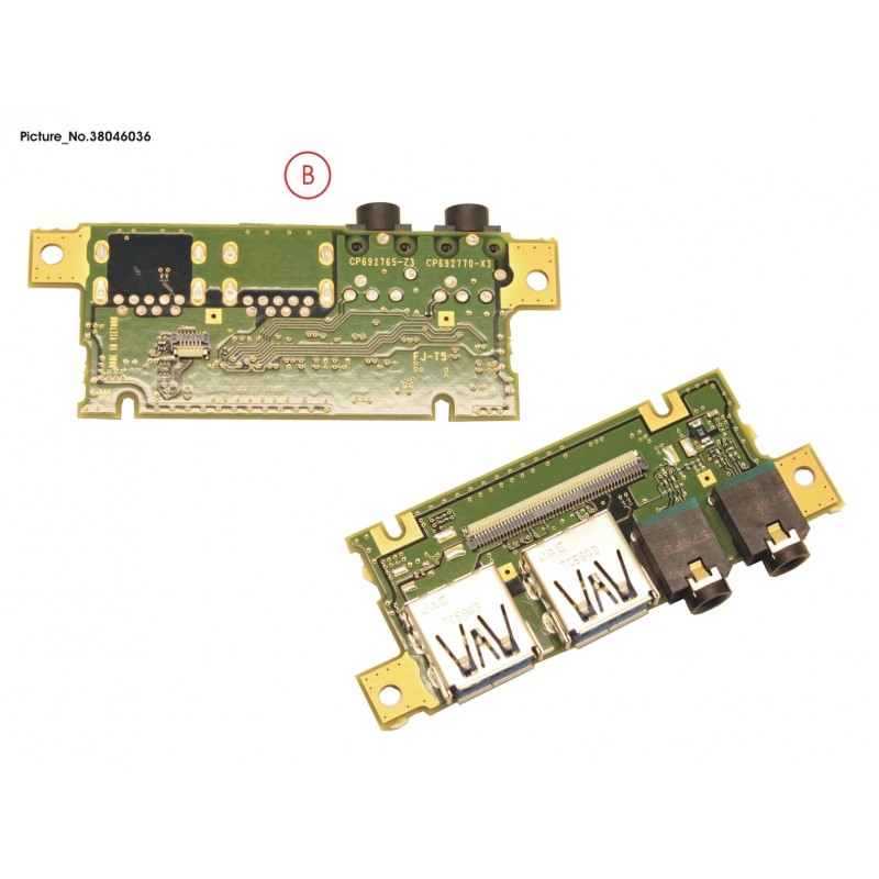 38046036 - SUB BOARD, AUDIO