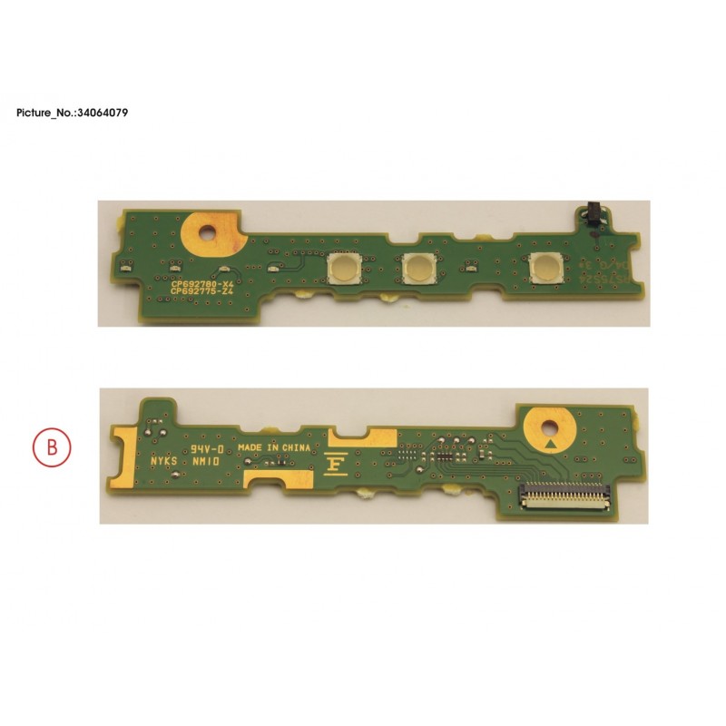 34064079 - SUB BOARD, SWITCH/APPL. BUTTONS