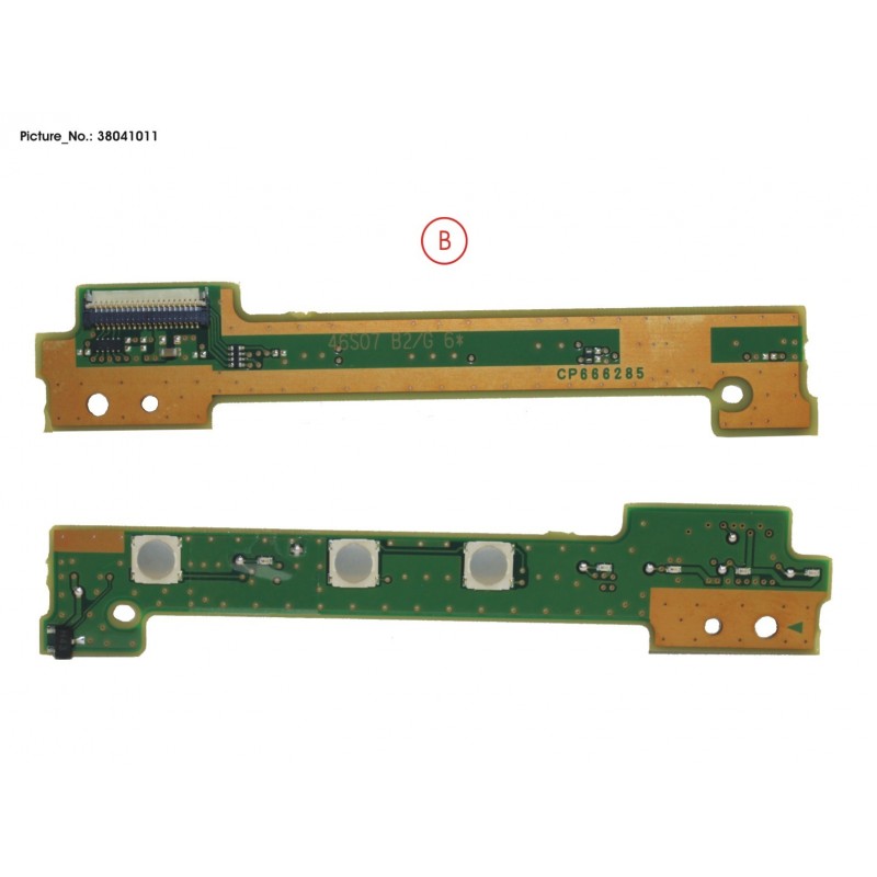38041011 - SUB BOARD, APPL. BUTTONS