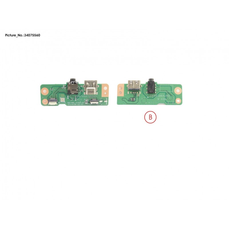 34075560 - SUB BOARD, USB/AUDIO