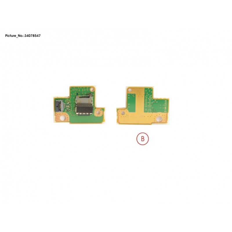 34078547 - SUB BOARD, SIM CARD