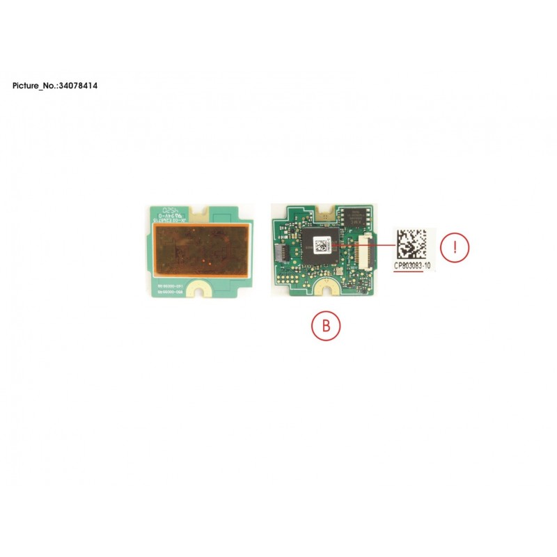 34078414 - SUB BOARD, FINGERPRINT SECUREBIO