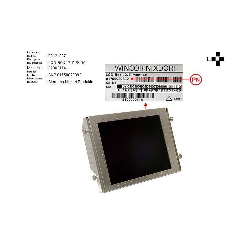 02063174 - LCD-BOX 12.1 ZOLL SVGA