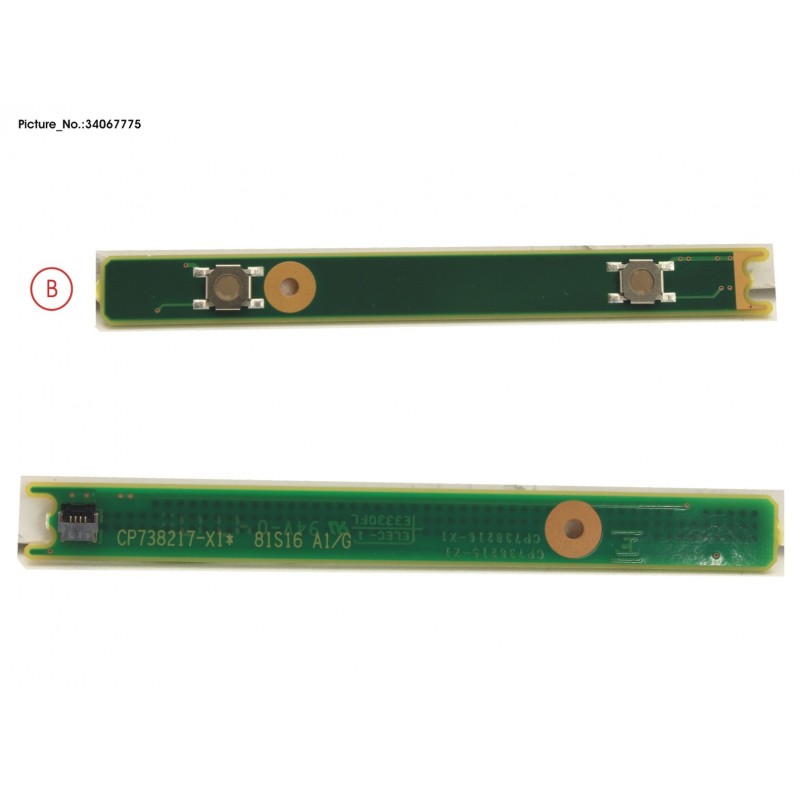 34067775 - SUB BOARD, TP BUTTONS