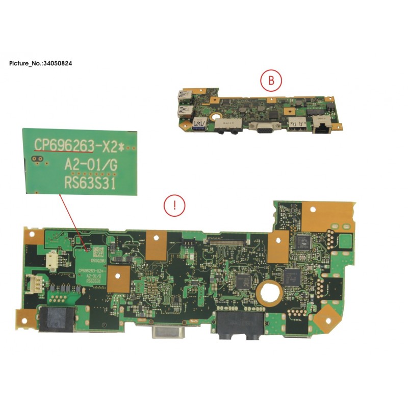 34050824 - SUB BOARD, CRADLE MAIN