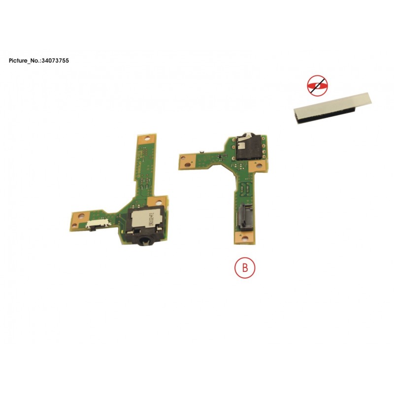 34073755 - SUB BOARD, POWER BUTTON