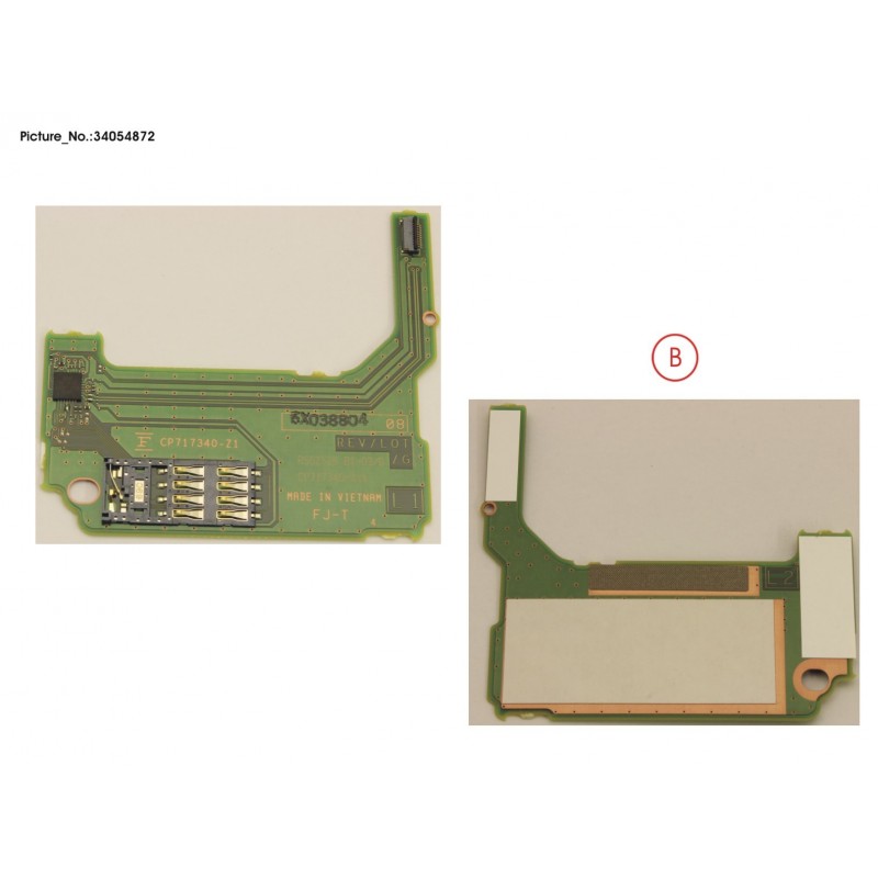 34054872 - SUB BOARD, SMARTCARD