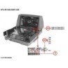 02042493 - 360° SCANNER RS232 SCALE OPTION MED.TOP
