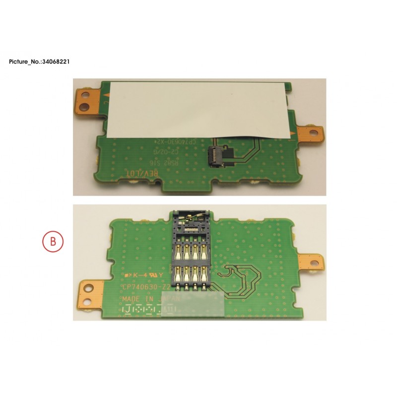 34068221 - SUB BOARD, SMARTCARD