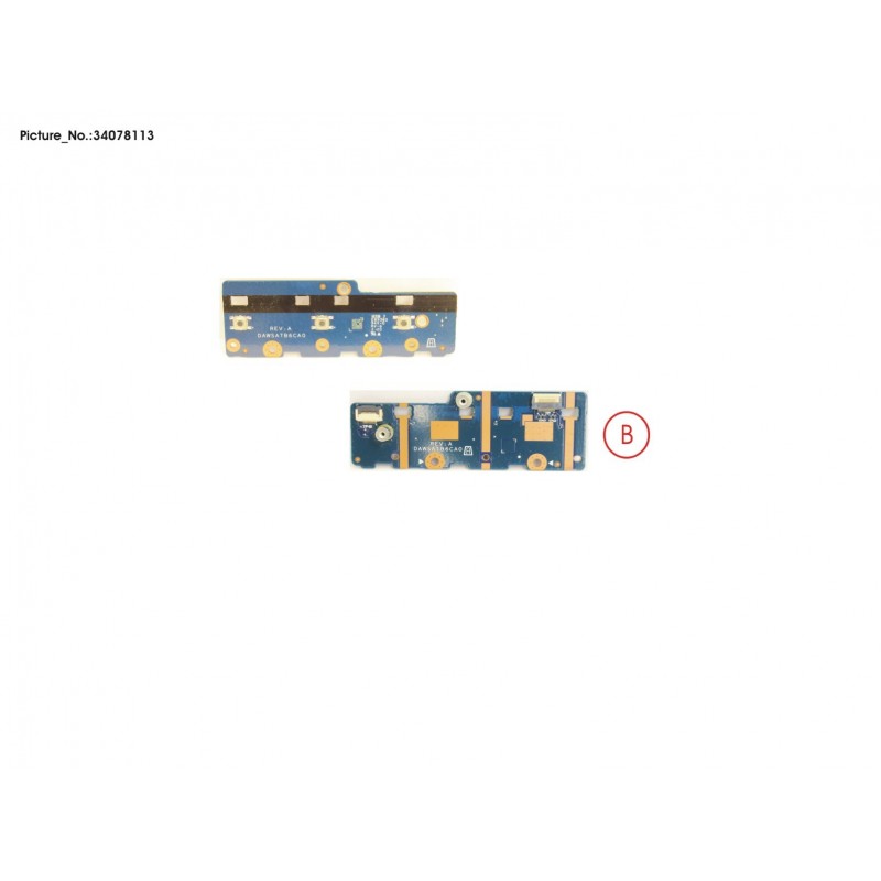 34078113 - SUB BOARD, TP BUTTONS