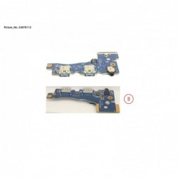 34078112 - SUB BOARD, USB/AUDIO