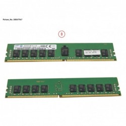 38047967 - 16 GB DDR4 2400 MHZ PC4-2400T-R RG  ECC