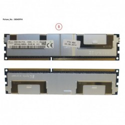38040994 - 32GB (1X32GB) 4RX4 L DDR3-1600 LR ECC