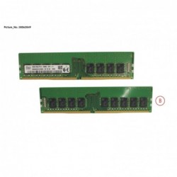 38062849 - 16GB (1X16GB) 2RX8 DDR4-2666 U ECC