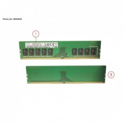 38062848 - 8GB (1X8GB) 1RX8 DDR4-2666 U ECC