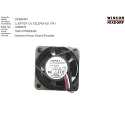 02065572 - FAN TYPE 12V 40X40X20 D1-CPU