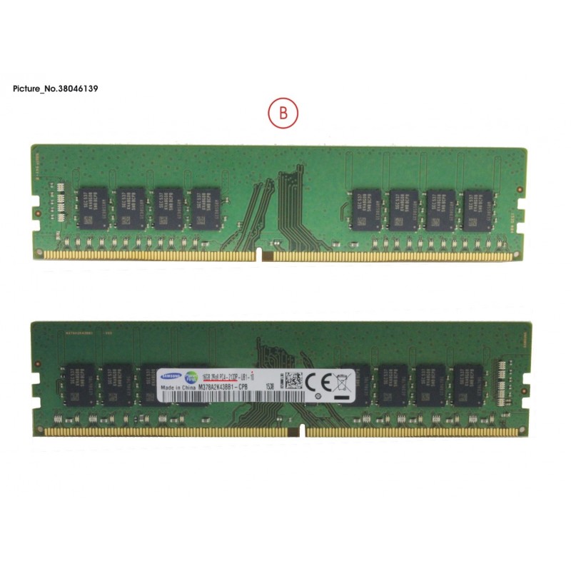 38046139 - MEMORY 16GB DDR4-2133 UD