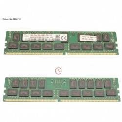 38047181 - 16GB (1X16GB) 2RX4 DDR4-2400 R ECC