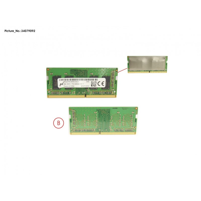 34079092 - MEMORY 4GB
