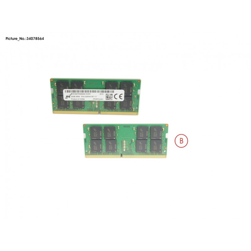 34078564 - MEMORY 32GB