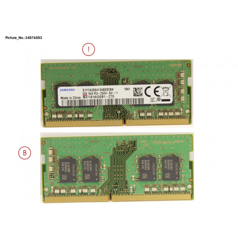 34076503 - MEMORY 8GB