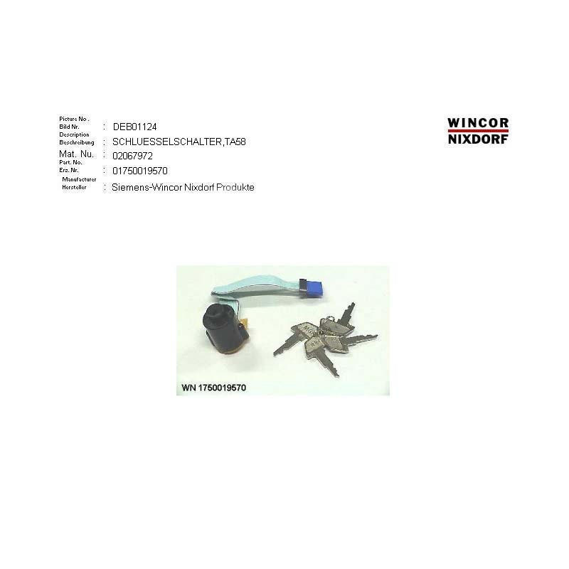 02067972 - KEYLOCK SWITCH CPL. ASSY TA58