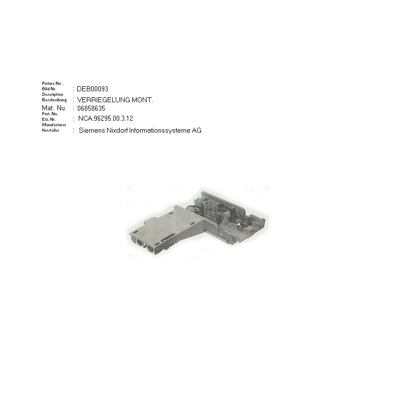 06858635 - LOCKING ASSD.KA17